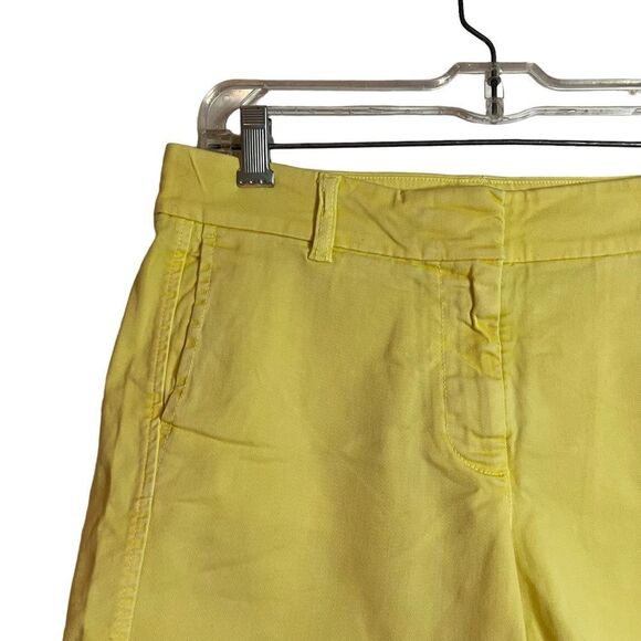 NWT! J. Crew yellow shorts. Size 6 - Picture 2 of 7
